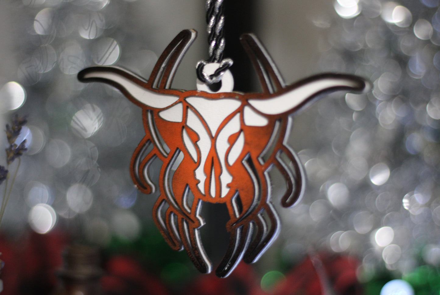 Beams Maverick Bull Christmas Tree Ornament