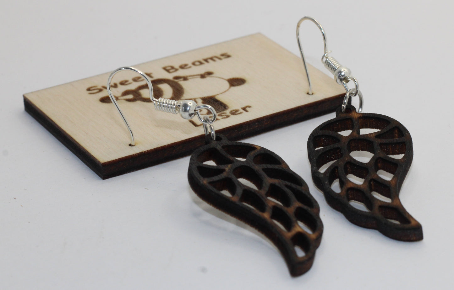 Sweet Beam Bird Wing Earrings