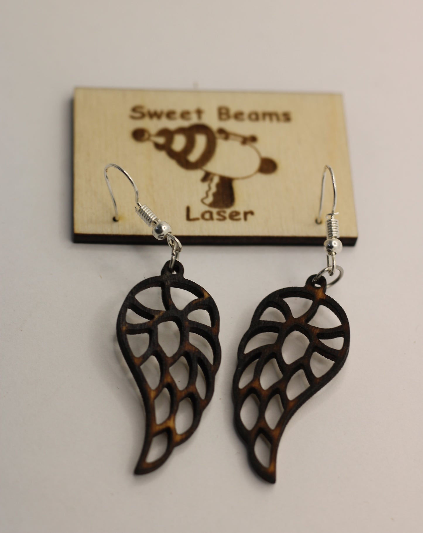 Sweet Beam Bird Wing Earrings