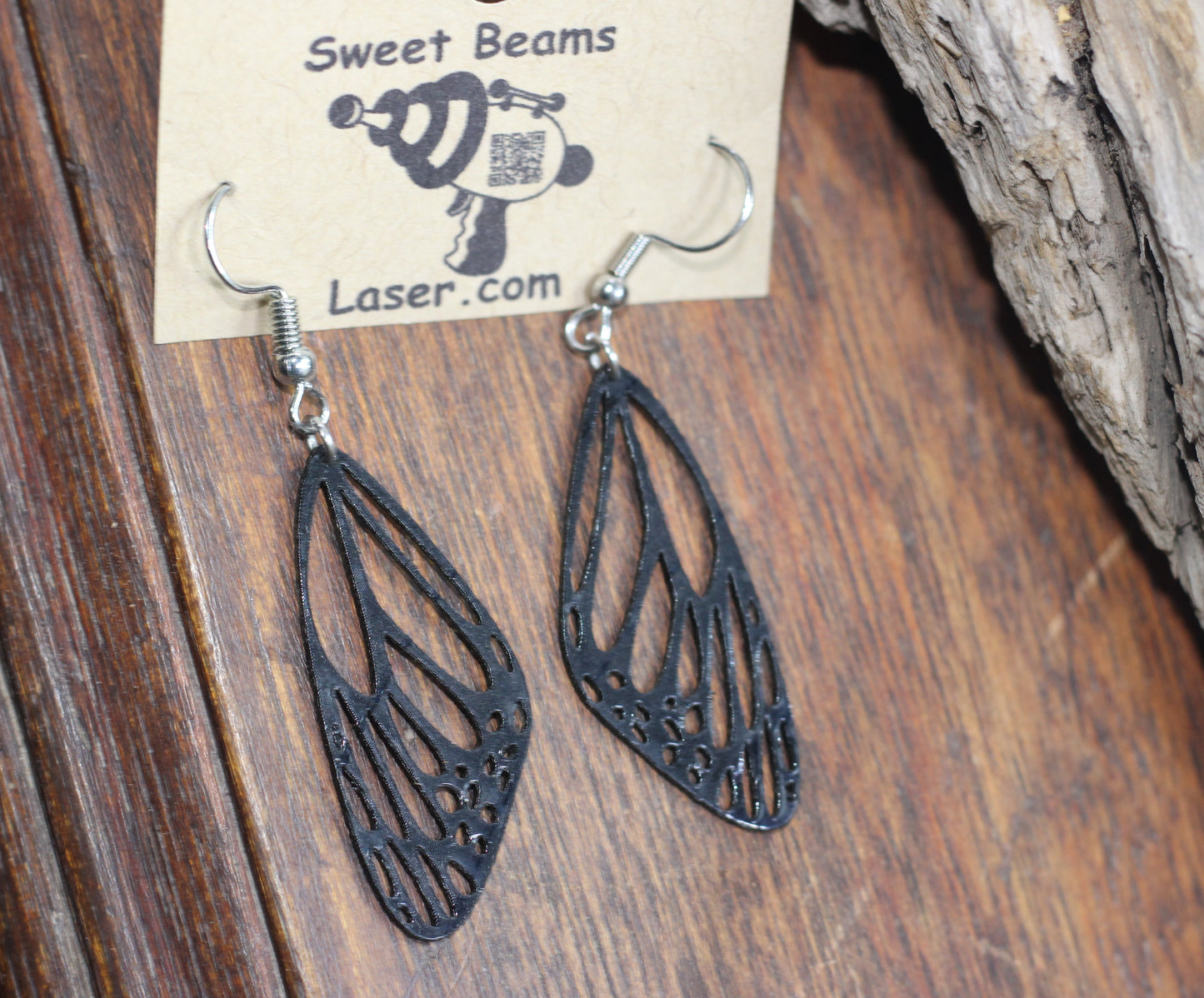 Sweet Butterfly Beams Wings Earrings