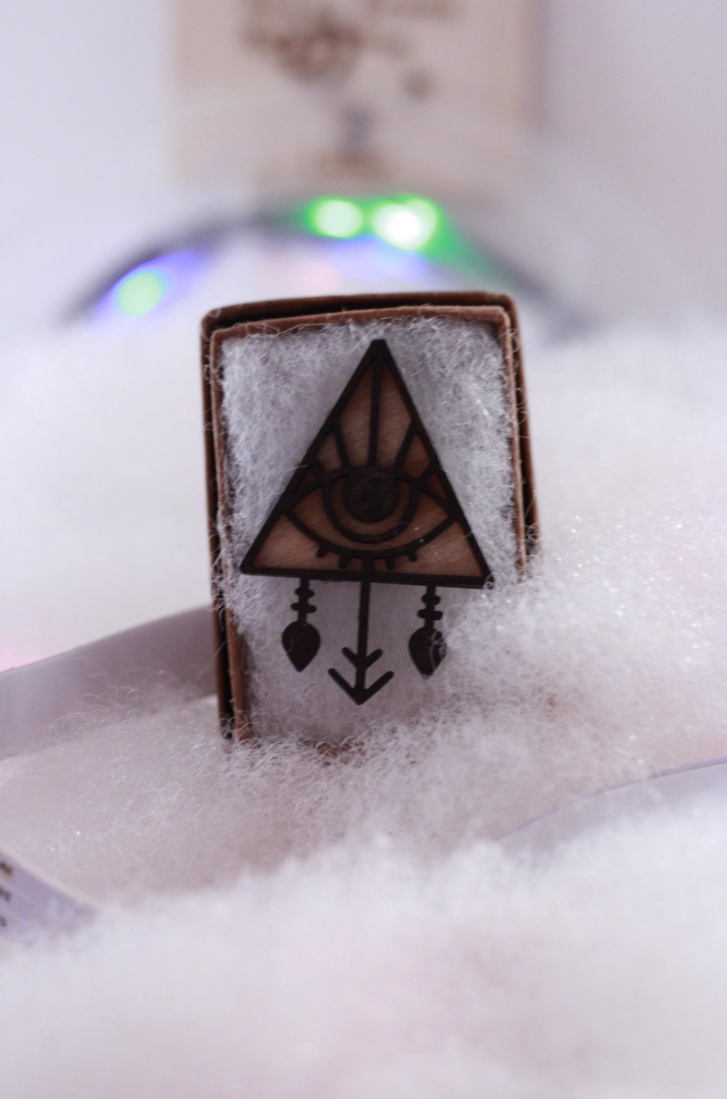 Sweet Beams Illuminati Vision Hat Pin