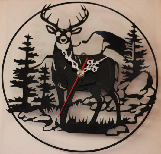 Sweet Buck Beams Wall Clock