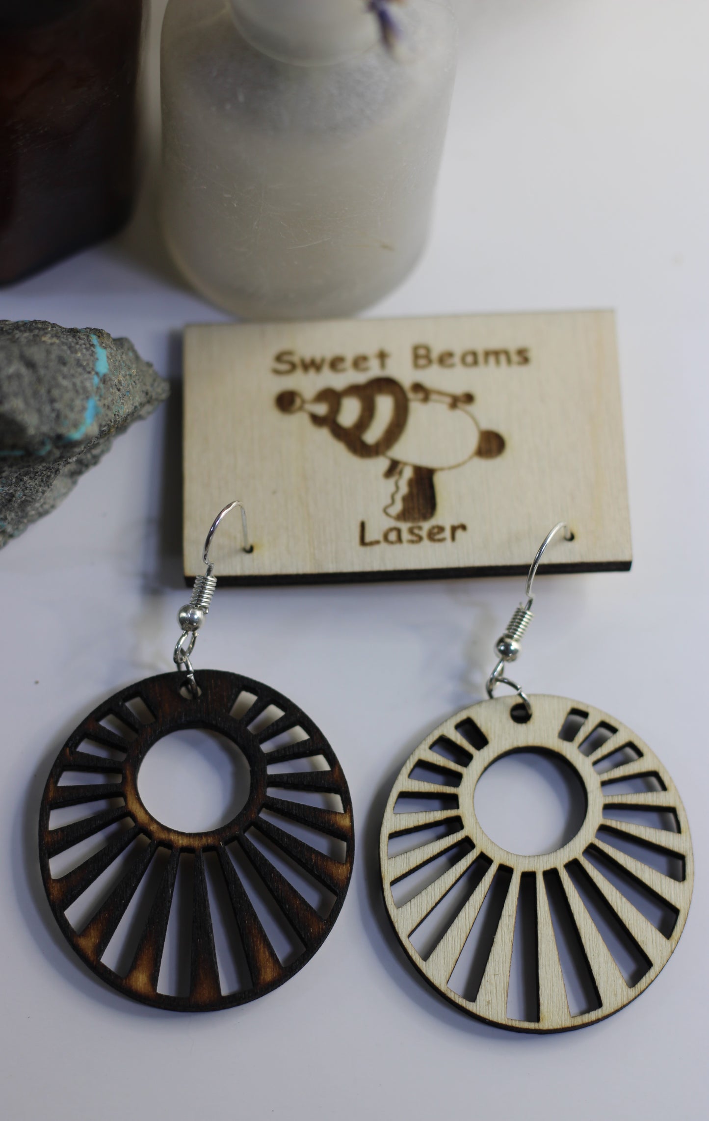 Sweet Sun Beams in Circles Earrings