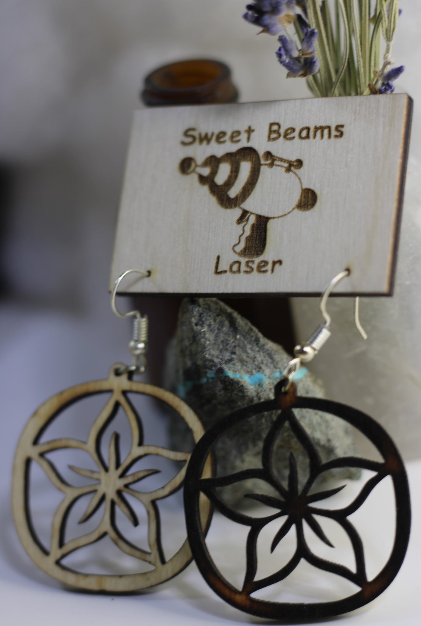 Sweet Beams Hawaiian Earrings